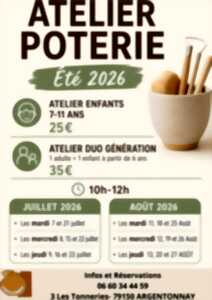 photo Atelier poterie