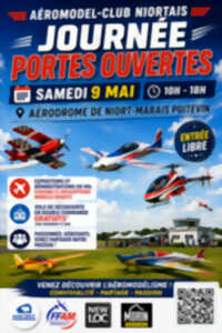 Portes ouvertes du club d'aéromodélisme à l'aérodrome de Niort
