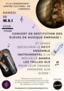 photo La Conserverie : Concert de restitution des élèves de musique Emphase