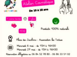 Atelier cosmétique naturel spécial ado