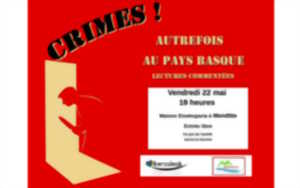 photo Autrefois au Pays basque : lectures commentées