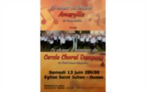 Le choeur amaryllis invite le cercle choral dacquois