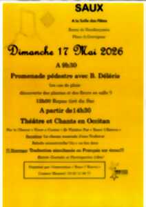 Promenade, théâtre et chants Occitan à Saux