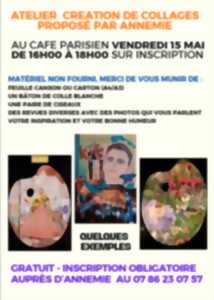 ATELIER DE CREATION DE COLLAGE GRATUIT