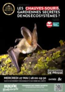 photo Conférence : les chauves-souris, gardiennes secrètes de nos écosystèmes.