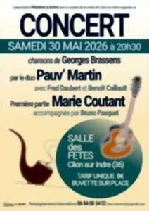 Concert chansons de Georges Brassens