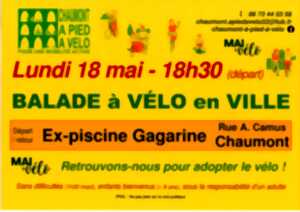 Balade à vélo en ville à Chaumont