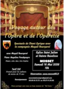 SPECTACLE DE CHANT LYRIQUE À MOSSET