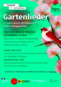 Concerts « Gartenlieder:
