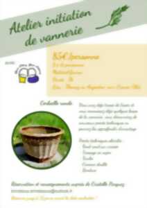 Atelier initiation vannerie
