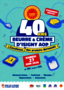 photo 40 ans du Beurre et de la Crème d'Isigny AOP