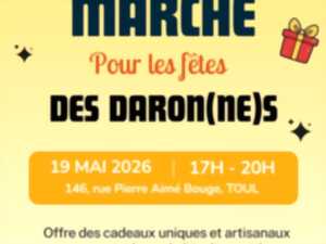 Marché pour la fête des Daron(ne)s - L'Atelier
