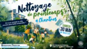 Nettoyage de printemps à Chartres