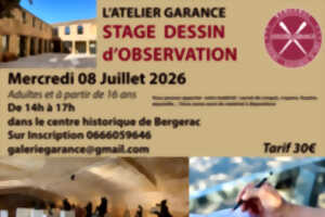 photo Stage dessin d'observation