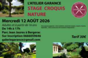 photo Stage croquis nature