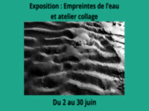 Exposition Empreintes de l'eau par Céline Vermeire Bruère.