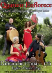 photo CONCERT du QUATUOR ENFLORECE
