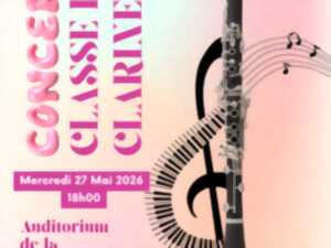 Concert Classe de clarinette