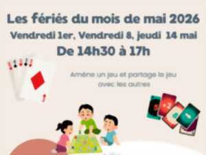 Après-midis jeux de société