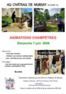 photo Animations Champêtres au Château de Mursay à Échiré