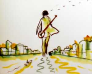 Concert dessiné avec Alfred et JP Nataf du groupe “Les Innocents”