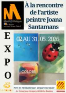 À LA RENCONTRE DE L’ARTISTE PEINTRE JOANA SANTAMANS