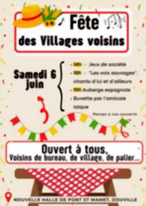 photo Fête des villages voisins: Voisins de bureau, de village, de palier