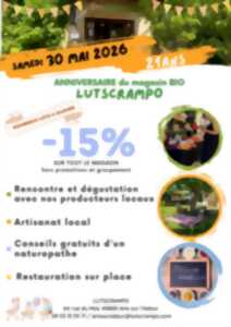 photo Anniversaire du magasin Lutscrampo