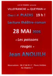 photo Lecture théâtre-roman : Les poissons rouges