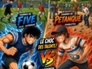 Olympiades football et pétanque