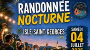 Randonnée  gourmande nocturne