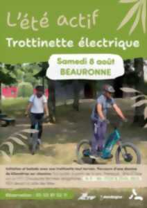 photo Eté actif : Trottinette électrique tout terrain