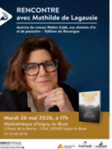 Rencontre avec la romancière Mathilde de Lagausie