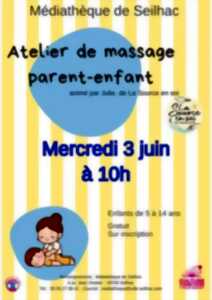 Médiathéque : Atelier Massages Parents-enfants