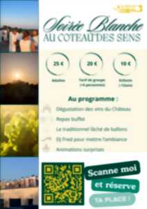 Soirée blanche au Coteau des Sens