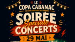Soirée Concerts Copa Cabanac