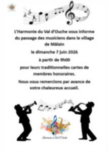 photo Harmonie du Val d'Ouche / Distribution des cartes de membres