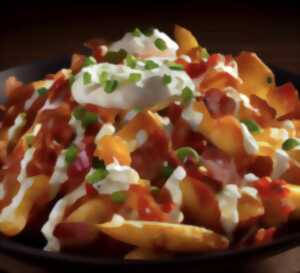 Soirée québécoise (poutine, musique)