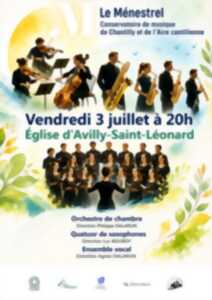 photo Concert Orchestre de Chambre, Quatuor de saxophones et Ensemble Vocal du Ménestrel à Avilly-Saint-Léonard
