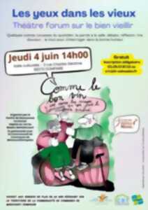Théâtre forum sur le thème du bien vieillir - les yeux dans les vieux