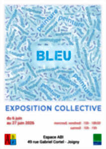 Bleu Exposition Collectif des artistes de ABI