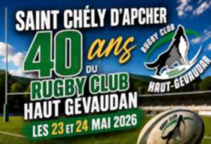 40 ANS DU RUGBY CLUB HAUT GÉVAUDAN