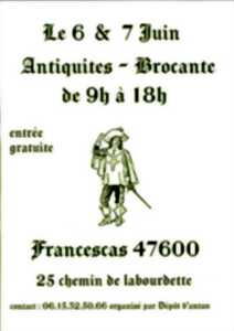 Week-end Antiquités - Brocante au Dépôt d'Antan.