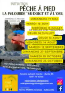 Initiation pêche à pied au doigt et à l'oeil