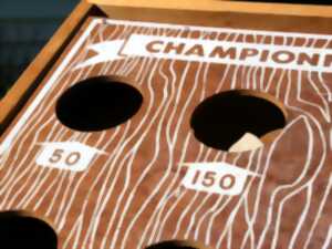 100 ans de la station thermale : grands jeux en bois traditionnels