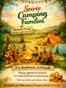 photo Soirée camping familial