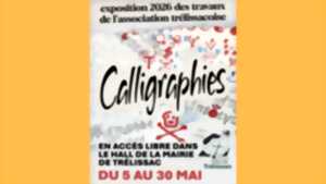 photo Exposition : La calligraphie s’expose à la mairie de Trélissac