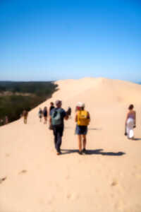 photo Randonnée sur la crête de la Dune du Pilat