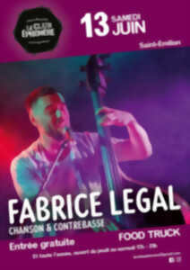 photo Le Club Éphémère : Concert de Fabrice Legal