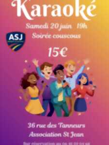 Soirée karaoké et couscous à l'ASJ